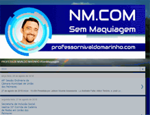 Tablet Screenshot of professornivaldomarinho.com